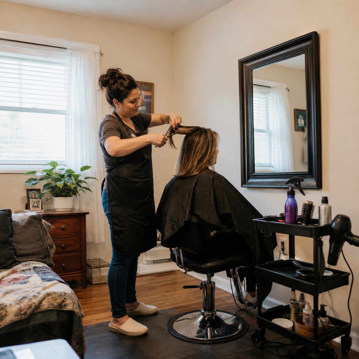 Hair At Home by Linda Lowndes Chermside Brisbane